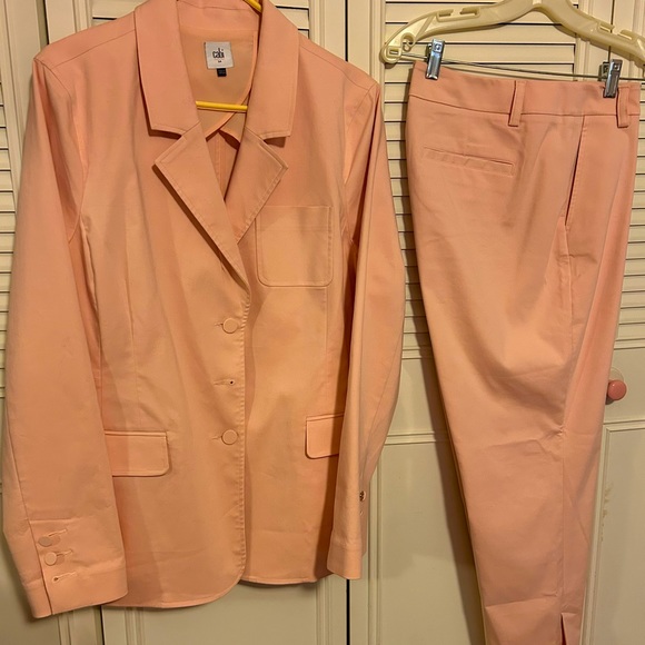 Cabi Pink Grace Jacket and Slacks, Spring ‘20 Cabi Collection. Size 14. - Picture 1 of 3
